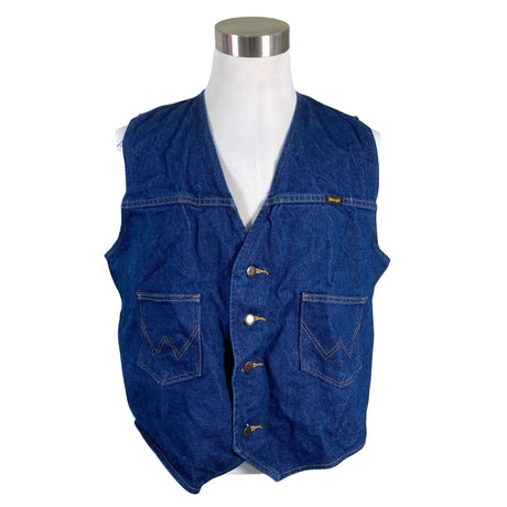 Miesten Wrangler - Farkkuliivi, koko XL - Sininen ()