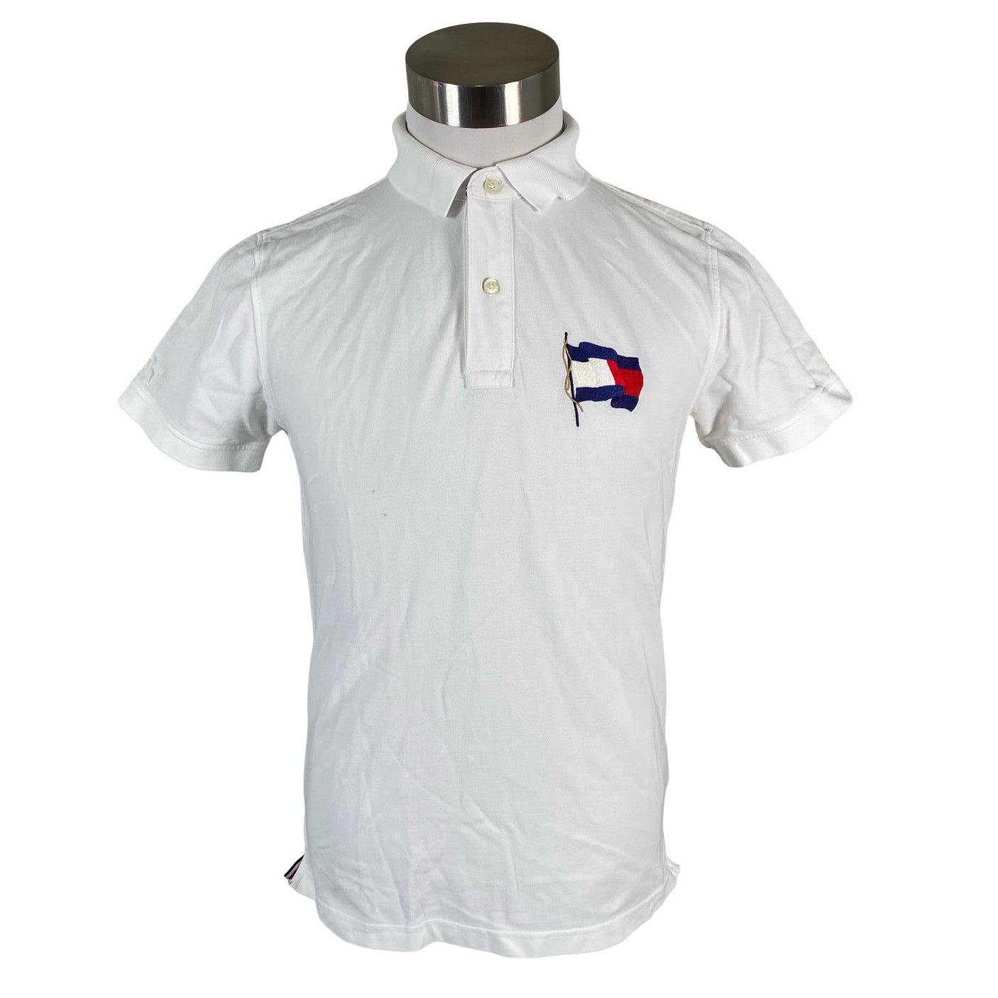 Miesten Tommy Hilfiger - Pikeepaita, koko M - Valkoinen (1)