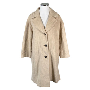 Naisten Flare Collection - Villakangastakki, koko 42 - Beige (1)
