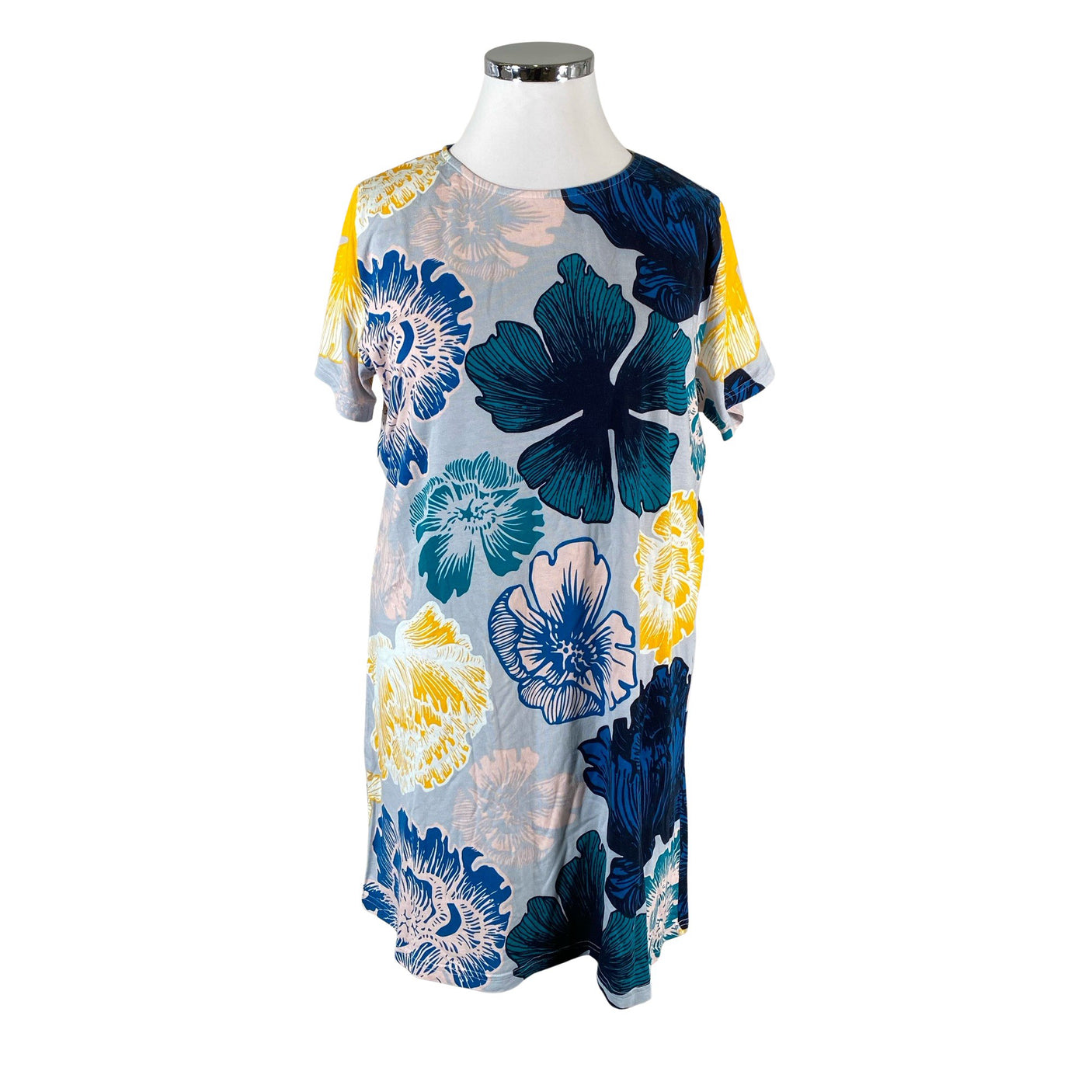 Naisten Nanso - Yöpaita, koko 48 - Vaaleansininen (1)