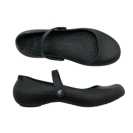 Naisten Crocs - Ballerinat, koko 38 - Musta ()