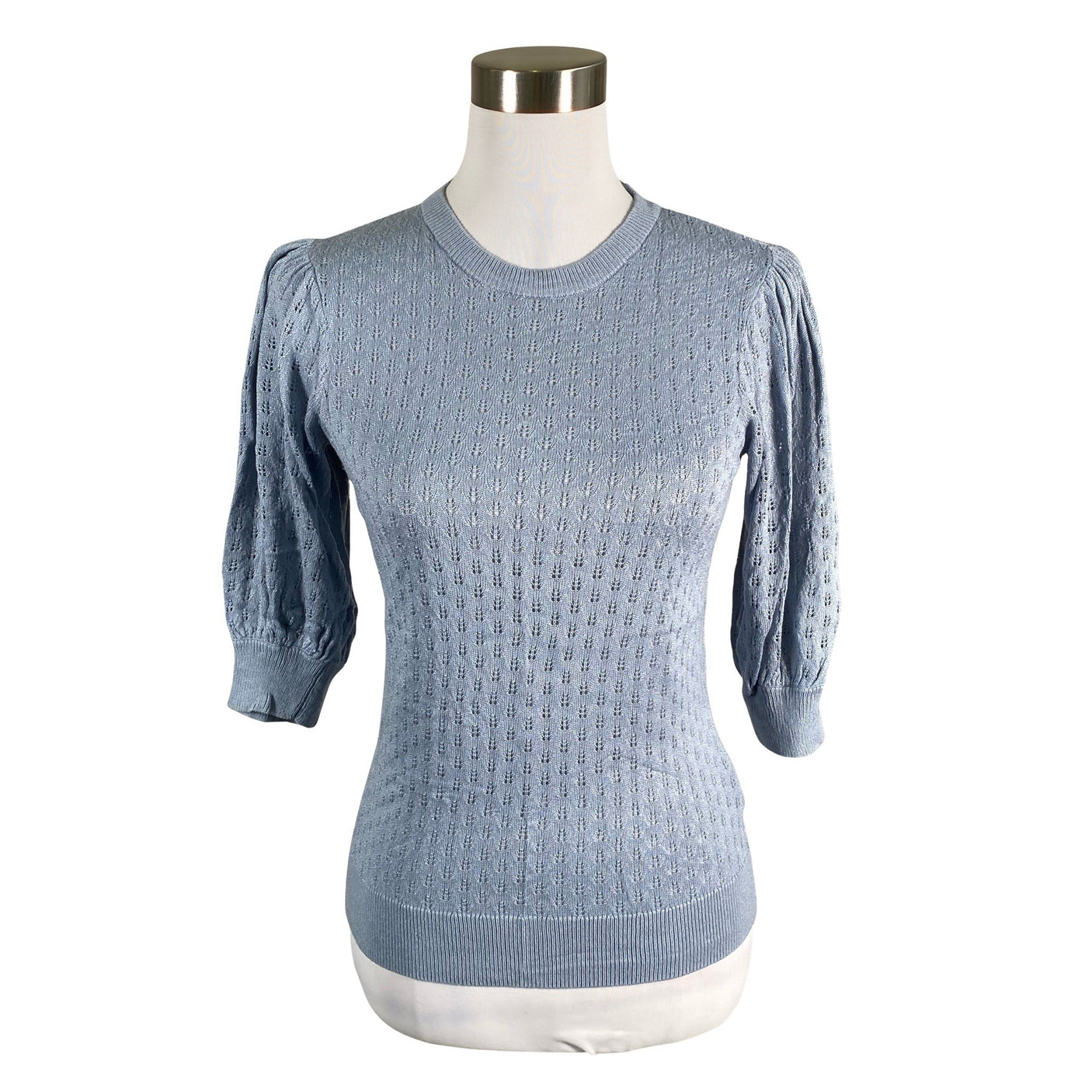 Naisten Minimum - Neulepaita, koko 36 - Vaaleansininen (1)