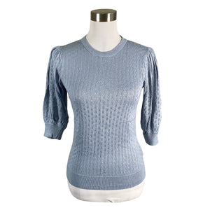 Naisten Minimum - Neulepaita, koko 36 - Vaaleansininen (1)