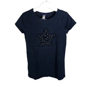 Tyttöjen Okaïdi - T-paita, koko 134 - 140 - Sininen (1)