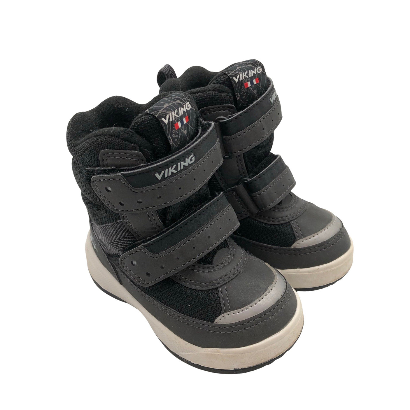 Unisex Viking - Talvikengät, koko 21 - Musta (2)
