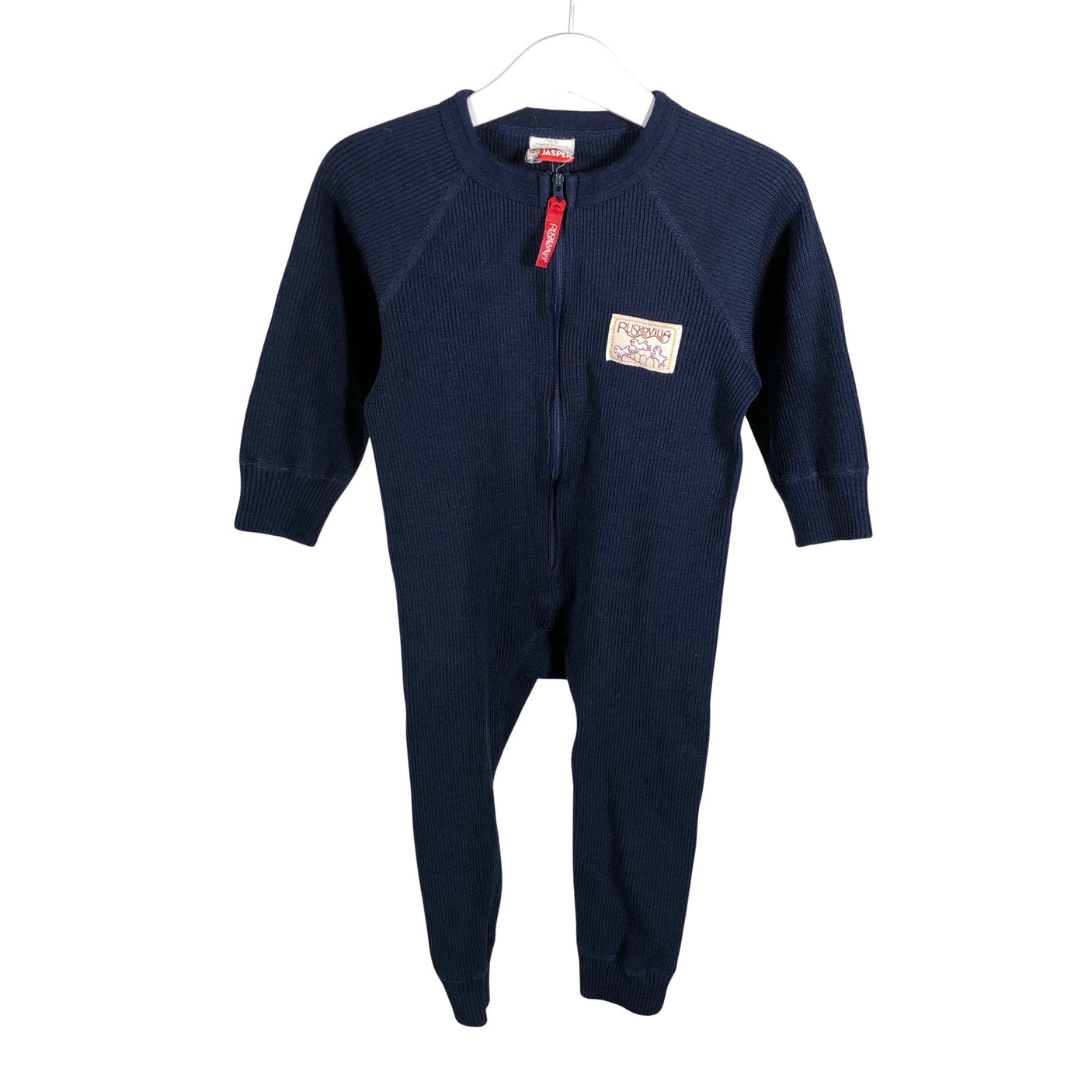 Unisex Ruskovilla - Villahaalari, koko 86 - 92 - Sininen (1)