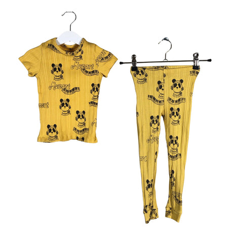 Unisex Mini Rodini - T-paita, koko 92 - 98 - Keltainen ()