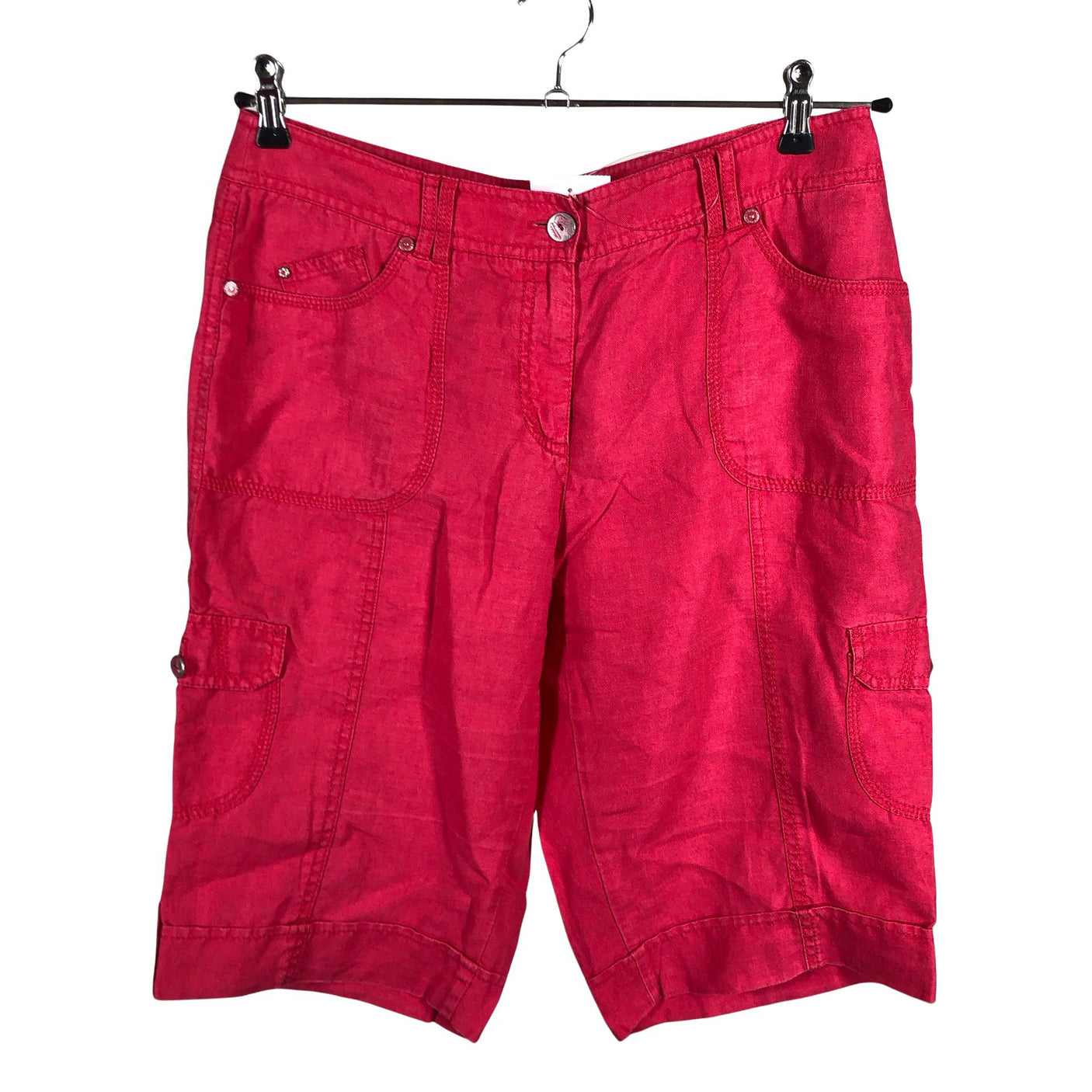 Naisten Gerry Weber - Shortsit, koko 40 - Punainen (1)
