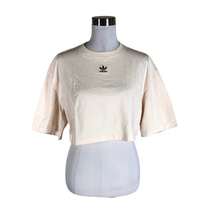 Naisten Adidas - T-paita, koko 36 - Beige (1)
