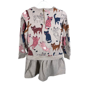 Tyttöjen Polarn O. Pyret - Collegemekko, koko 104 - 110 - Beige (1)