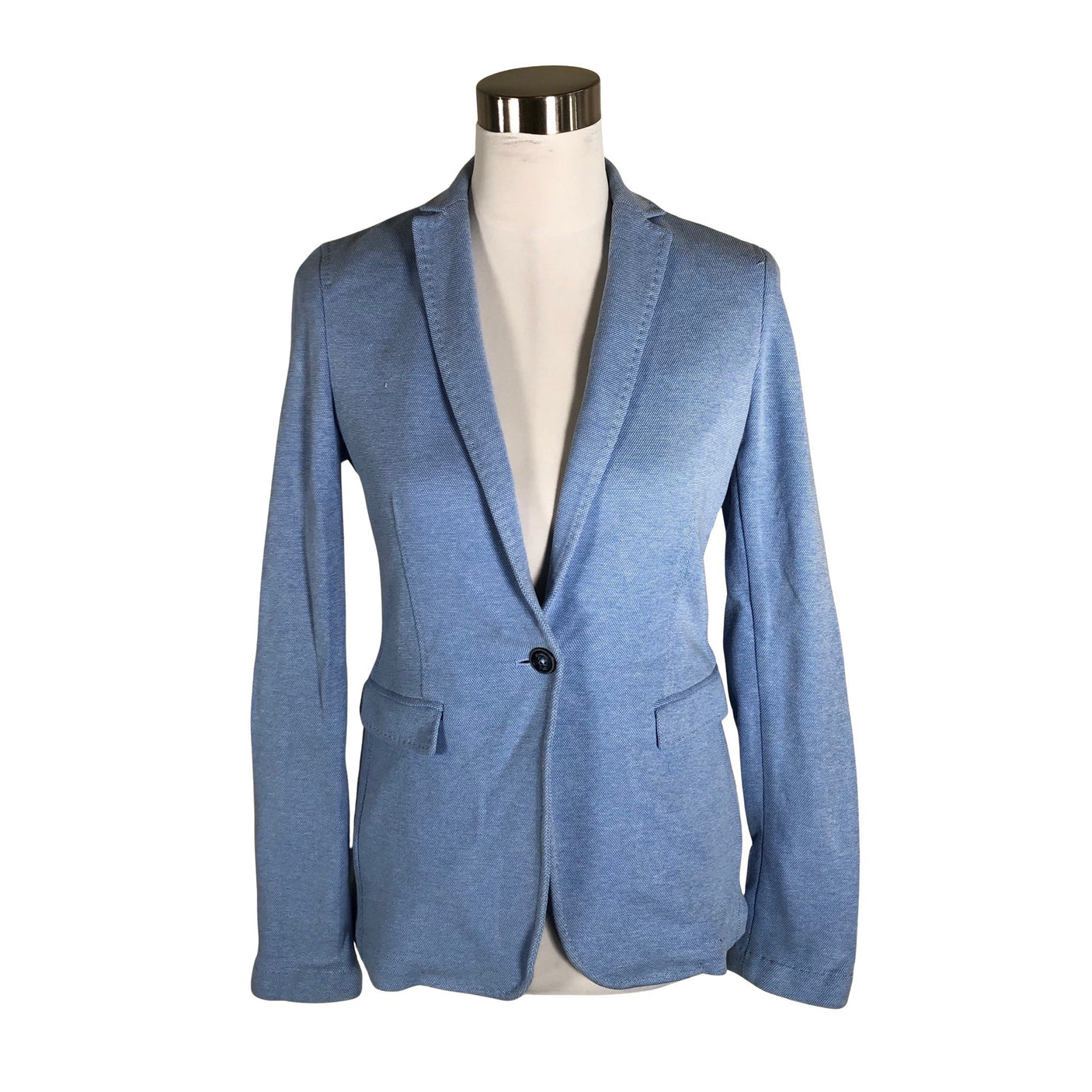 Naisten Massimo Dutti - Collegejakku, koko 38 - Vaaleansininen (1)