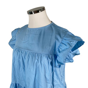 Naisten Marielle Stokkelaar - Kangasmekko, koko 44 - Vaaleansininen (3)