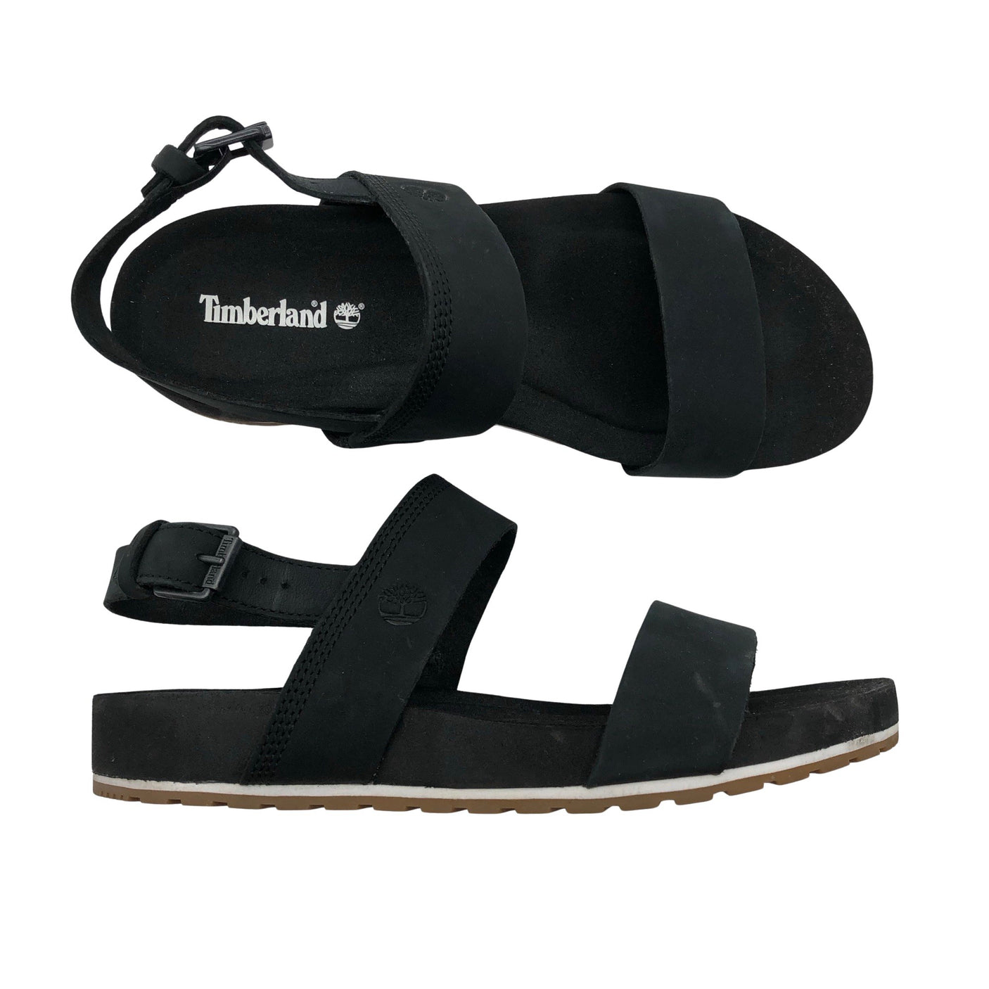 Naisten Timberland - Sandaalit, koko 39 - Musta (1)