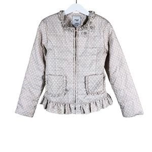 Tyttöjen Mayoral - Kevyttoppatakki, koko 128 - 134 - Beige (1)