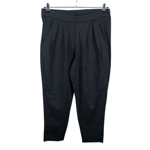 Naisten Puuvillatehdas - Trikoohousut, koko 46 - Musta (1)