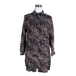 Naisten Capri collection - Sifonkimekko, koko 38 - Ruskea ()