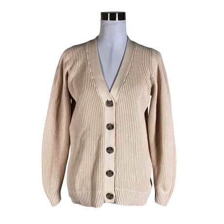 Naisten Selected - Neuletakki, koko 36 - Beige ()