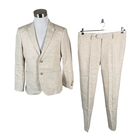 Miesten Hockerty - Puku, koko S - Beige ()
