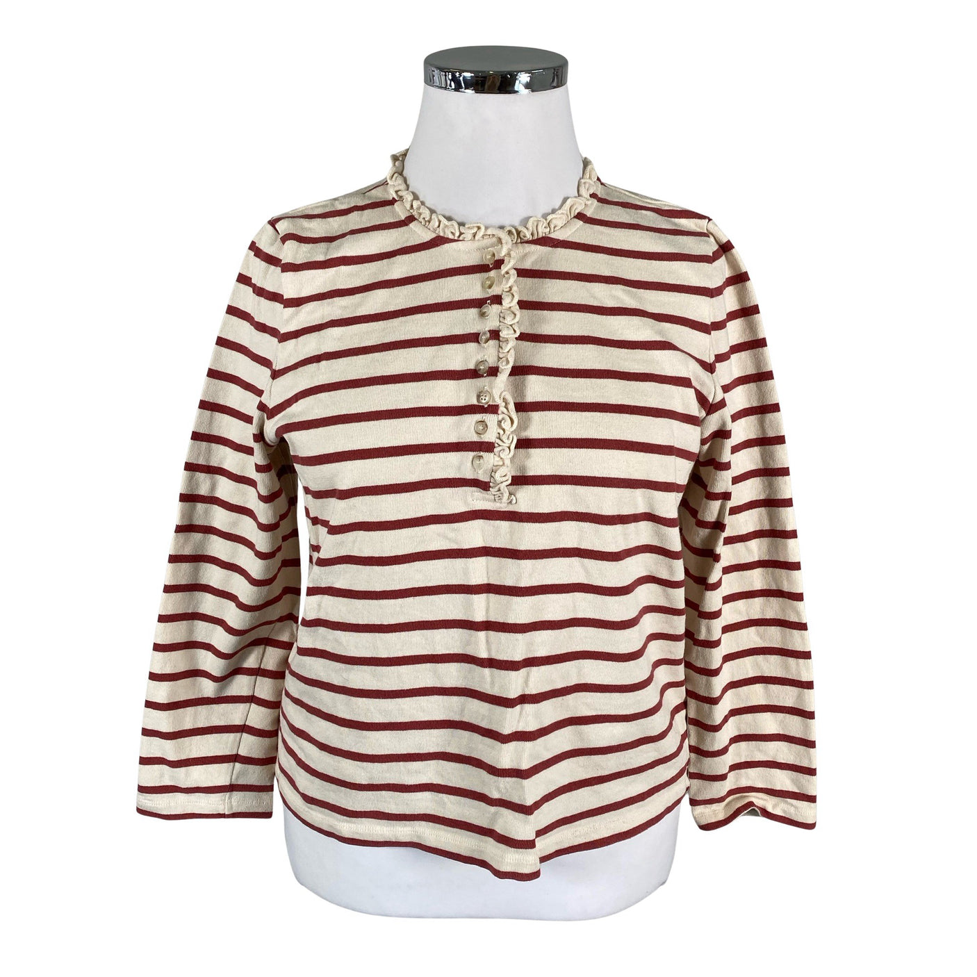 Naisten Sézane - Trikoopaita, koko 42 - Beige (1)