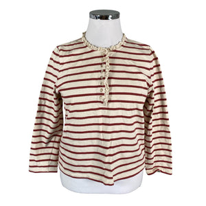 Naisten Sézane - Trikoopaita, koko 42 - Beige (1)