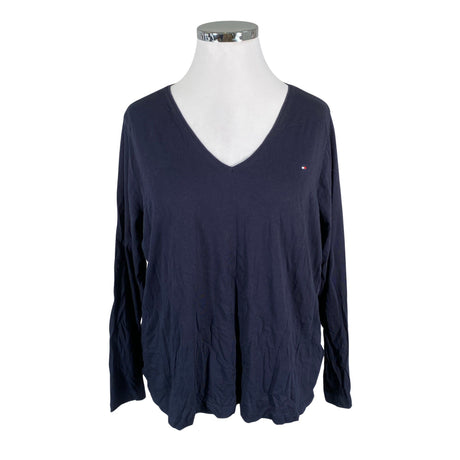 Naisten Tommy Hilfiger - Trikoopaita, koko 50 - Sininen ()