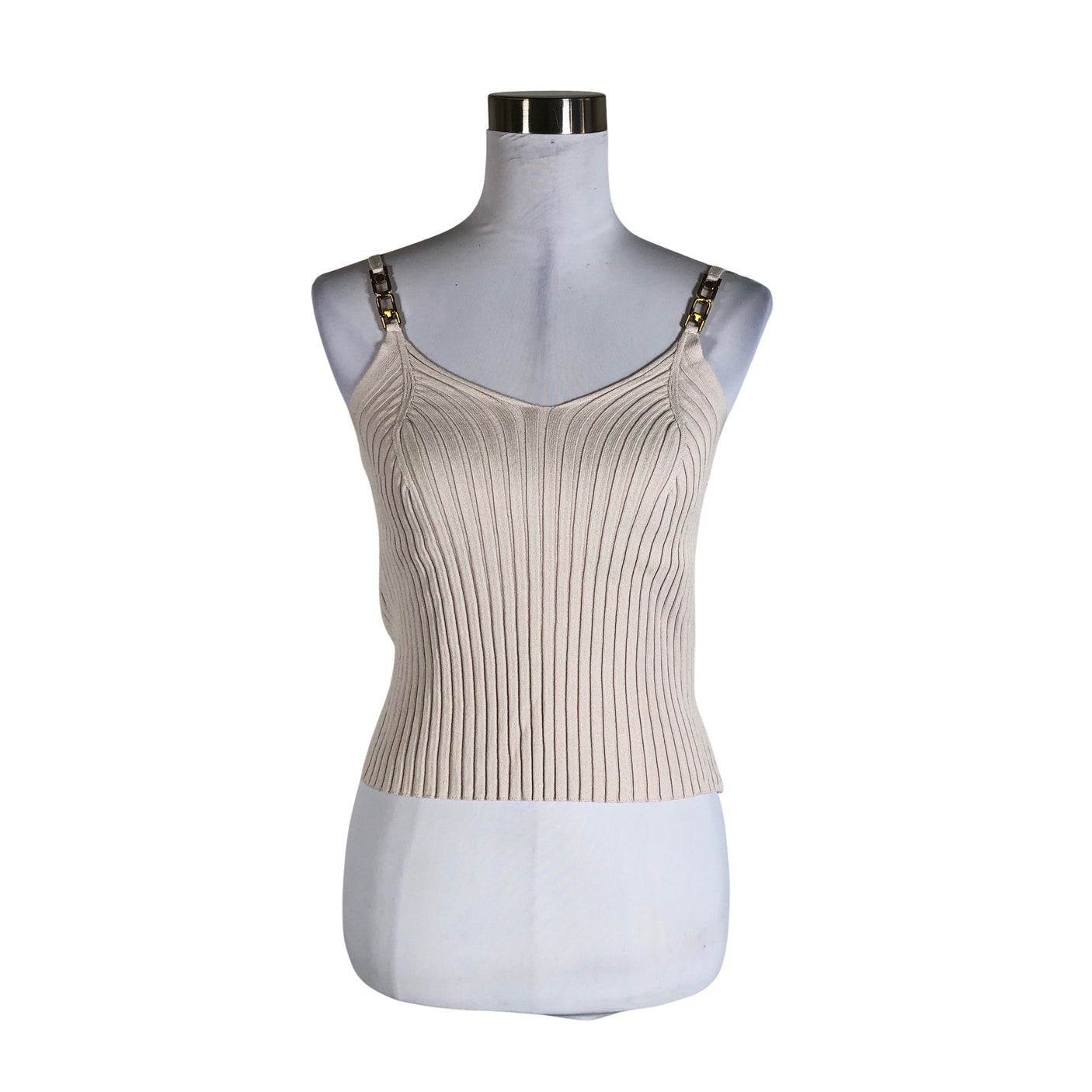 Naisten Dilvin - Trikootoppi, koko 34 - Beige (1)