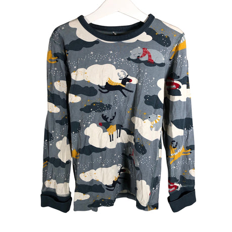 Unisex Polarn O. Pyret - Yöpaita, koko 122 - 128 - Vaaleansininen ()