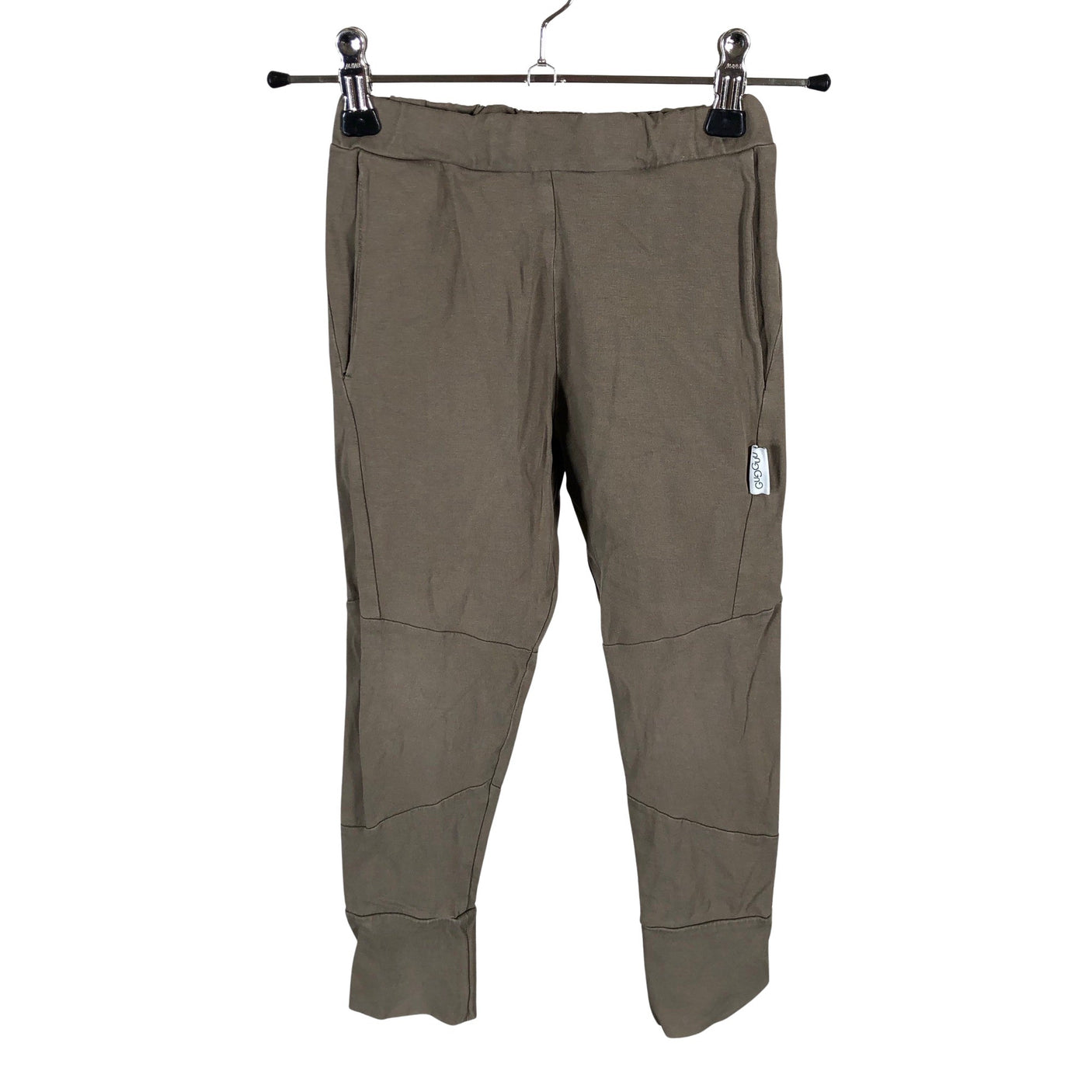 Unisex Gugguu - Trikoohousut, koko 104 - 110 - Ruskea (1)