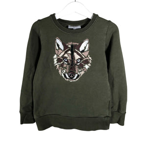 Unisex Gugguu - Collegepaita, koko 110 - 116 - Vihreä (1)