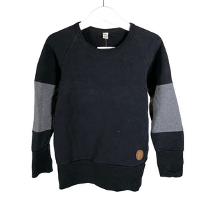Unisex Blaa - Collegepaita, koko 110 - 116 - Musta (1)
