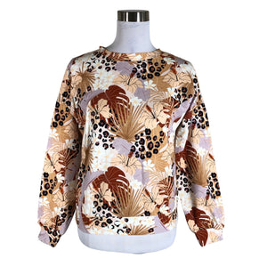 Naisten Upea - Collegepaita, koko 36 - Beige (1)