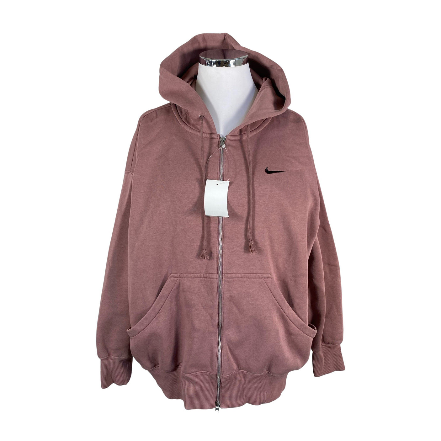 Naisten Nike - Huppari, koko 42 - Vaaleanpunainen (1)