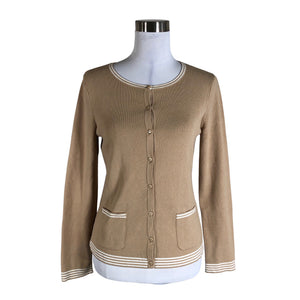 Naisten Gerry Weber - Neuletakki, koko 36 - Beige (1)