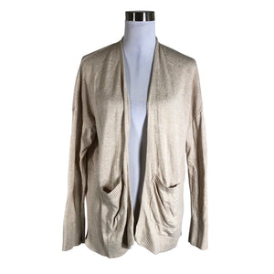 Naisten Esprit - Neuletakki, koko 38 - Beige (1)