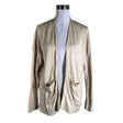 Naisten Esprit - Neuletakki, koko 38 - Beige ()