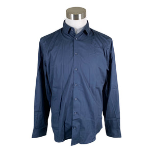 Miesten Casual Friday - Kauluspaita, koko L - Sininen (1)