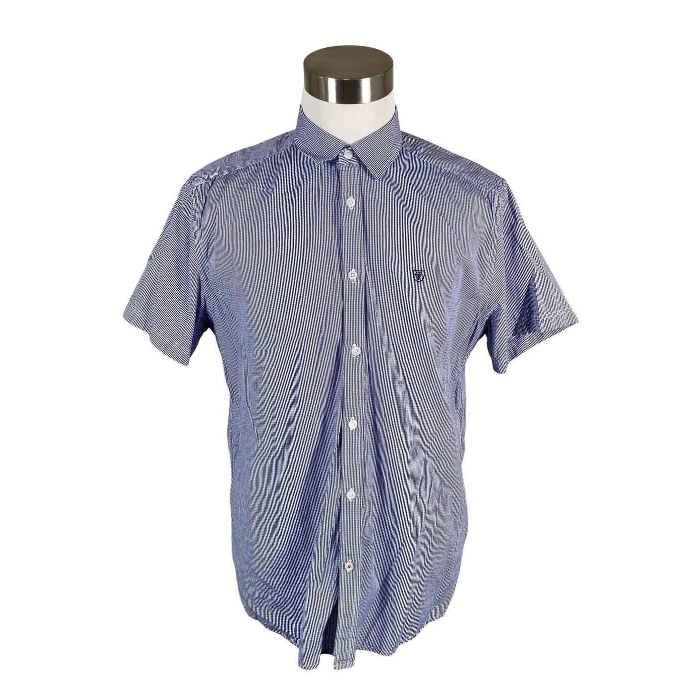 Miesten Cottonfield - Kauluspaita, koko XL - Sininen (1)
