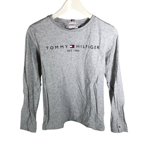Unisex Tommy Hilfiger - Trikoopaita, koko 158 - 164 - Harmaa (1)