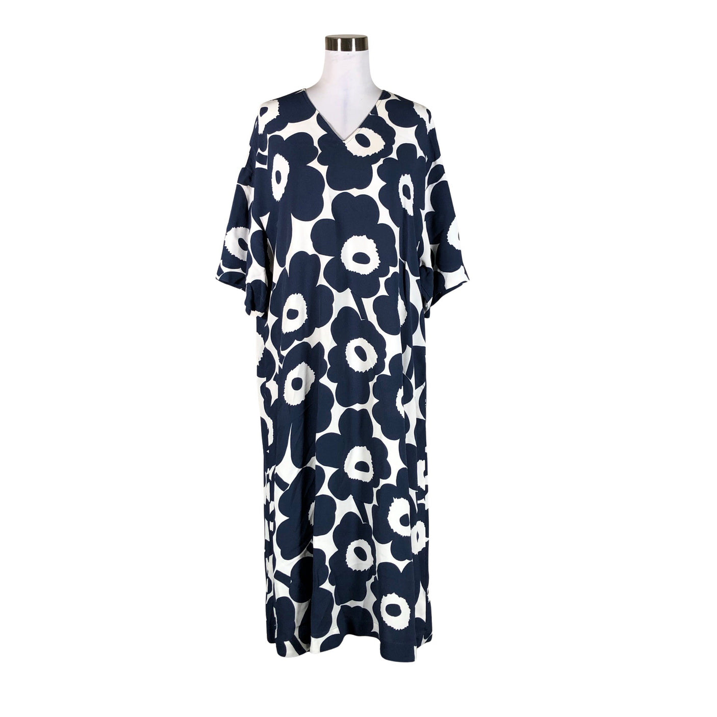 Naisten Marimekko - Sifonkimekko, koko 36 - Valkoinen (1)