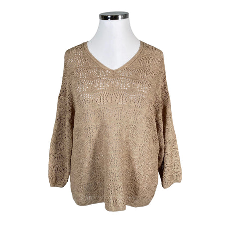Naisten Noom - Neulepaita, koko 42 - Beige ()
