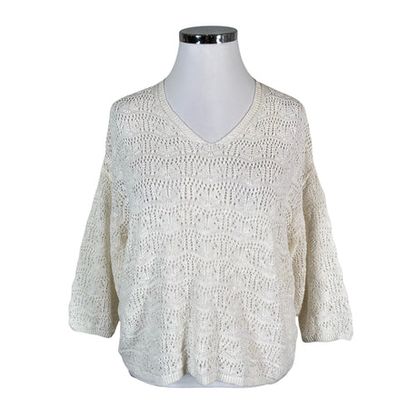 Naisten Noom - Neulepaita, koko 42 - Luonnonvalkoinen ()