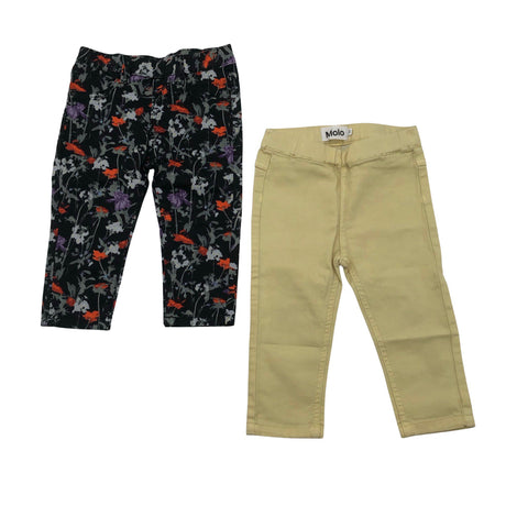 Tyttöjen Molo Kids - Farkkuleggingsit, koko 74 - 80 - Musta ()