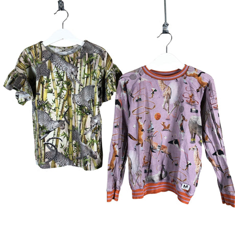 Tyttöjen Molo Kids - Trikoopaita, koko 122 - 128 - Violetti ()