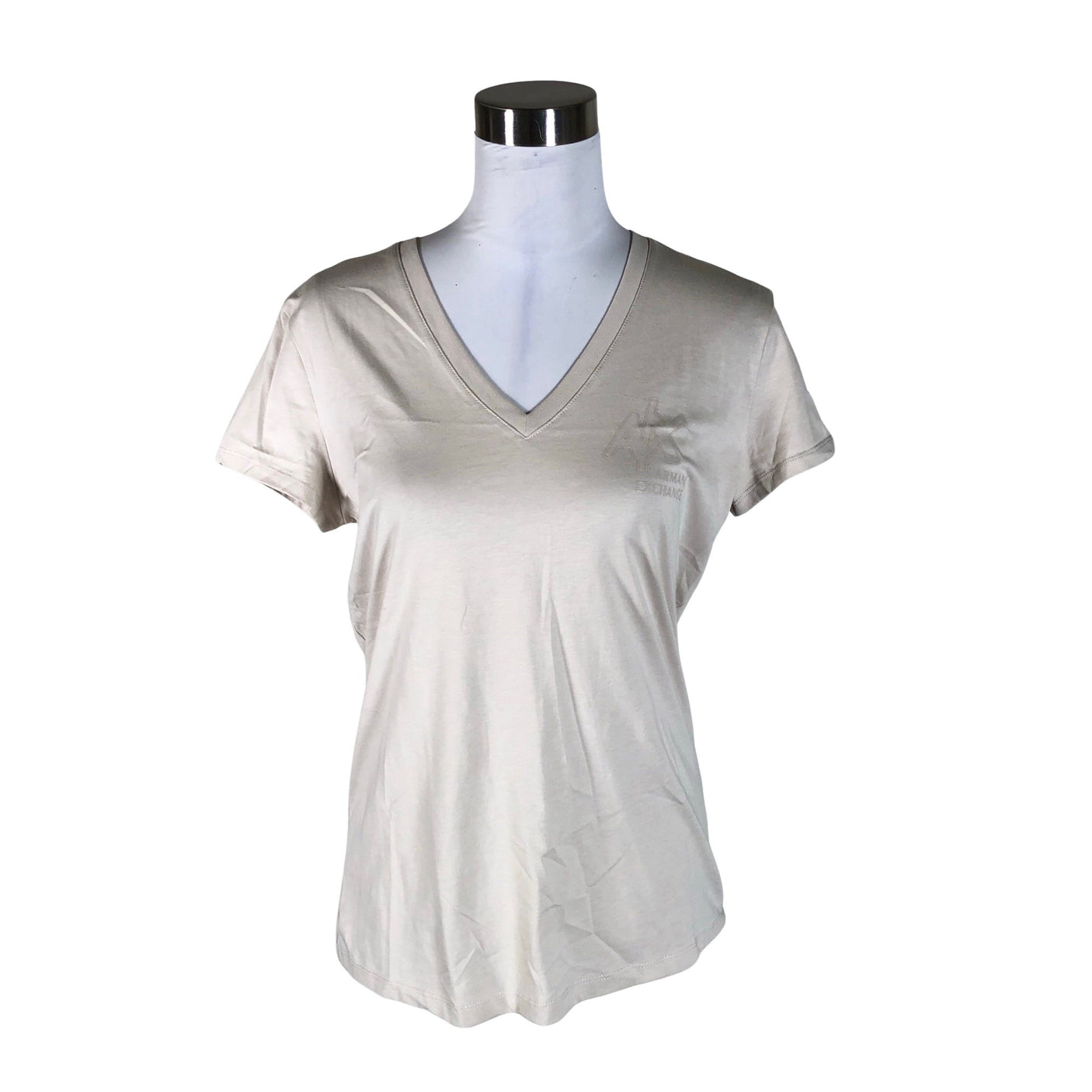 Naisten Armani Exchange - T-paita, koko 40 - Beige (1)
