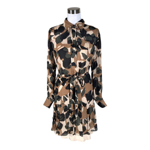 Naisten Hugo Boss - Sifonkimekko, koko 40 - Ruskea (1)