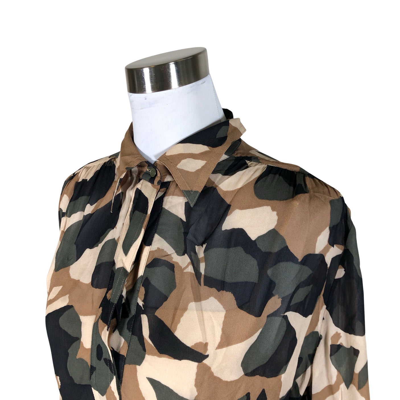 Naisten Hugo Boss - Sifonkimekko, koko 40 - Ruskea (3)
