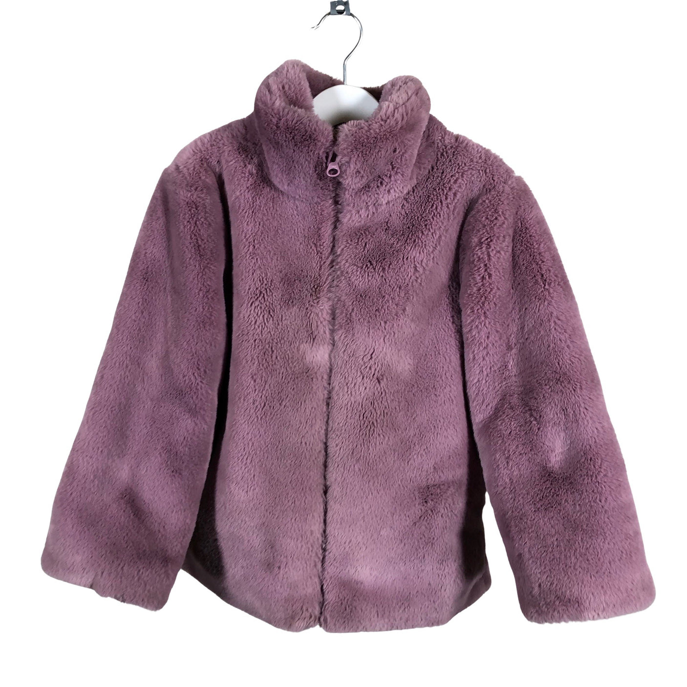 Tyttöjen Name It - Tekoturkistakki, koko 110 - 116 - Violetti (1)