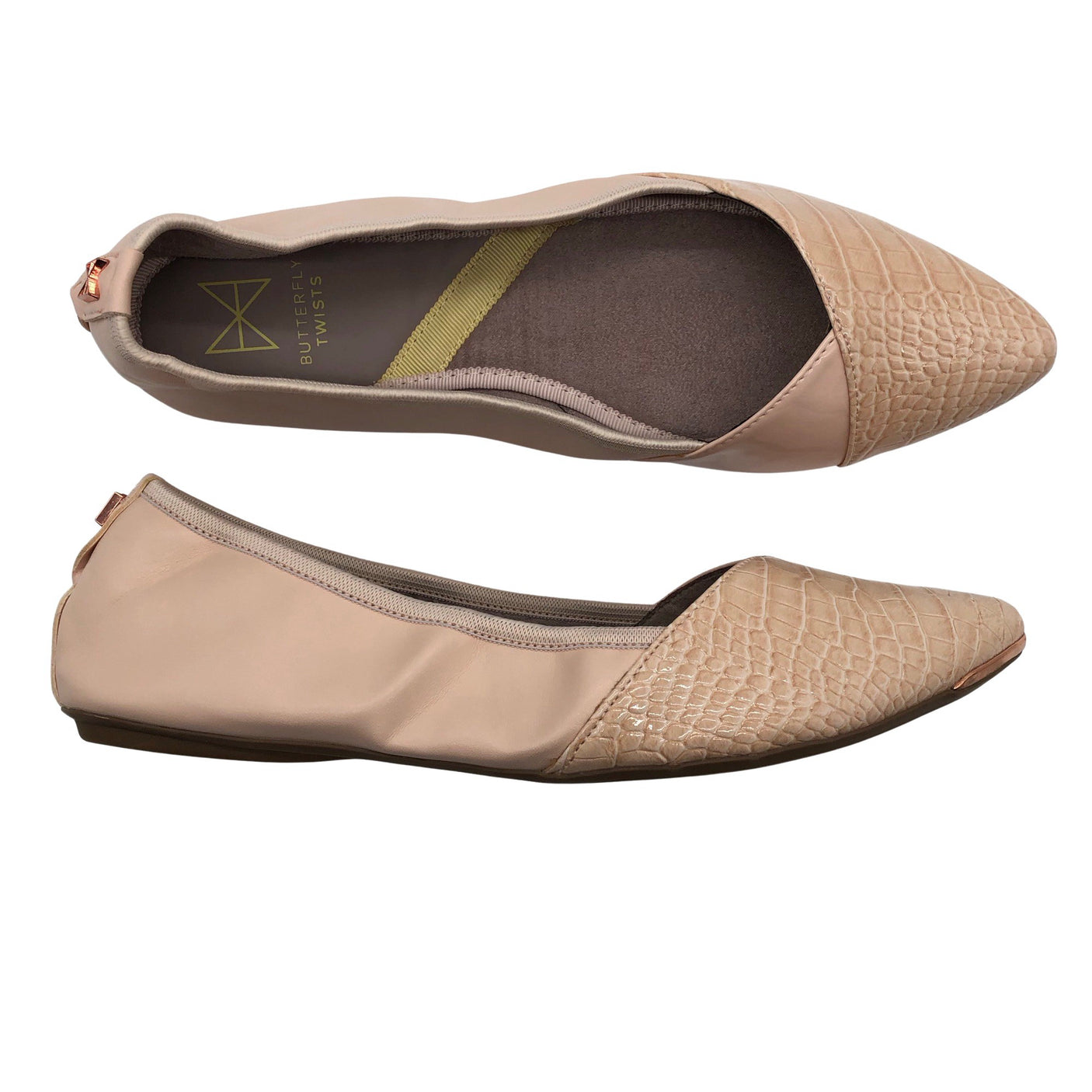 Naisten Butterfly Twists - Ballerinat, koko 39 - Vaaleanpunainen (1)