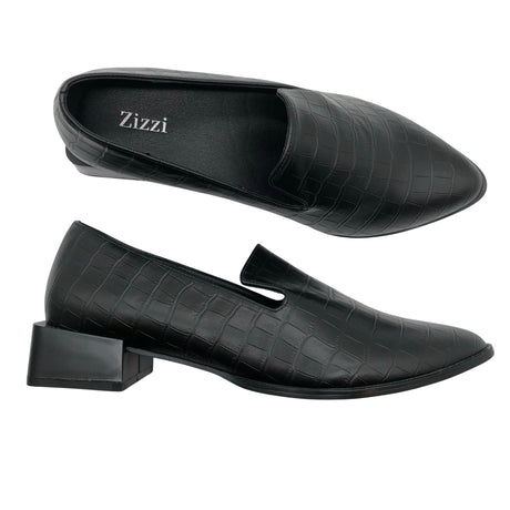 Naisten Zizzi - Loaferit, koko 39 - Musta ()