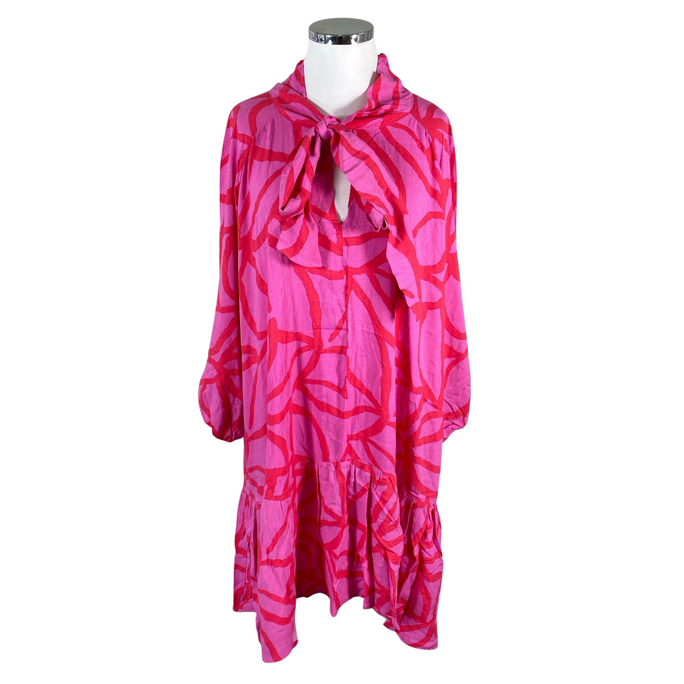 Naisten Miia Halmesmaa - Kangasmekko, koko 44 - Pinkki (1)